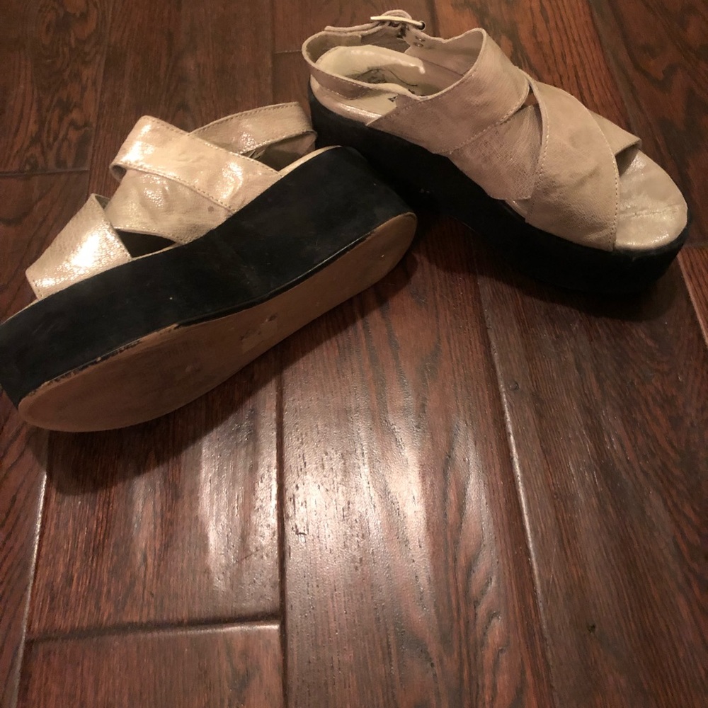 Free People wedge sandals